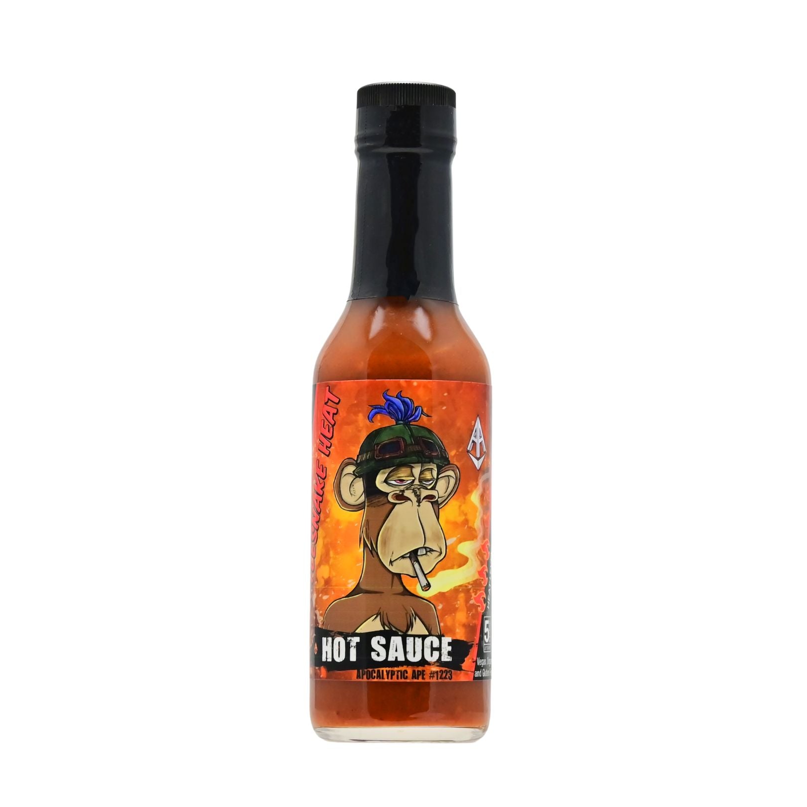 Apocalyptic Ape #1223 Rattlesnake Heat Hot Sauce