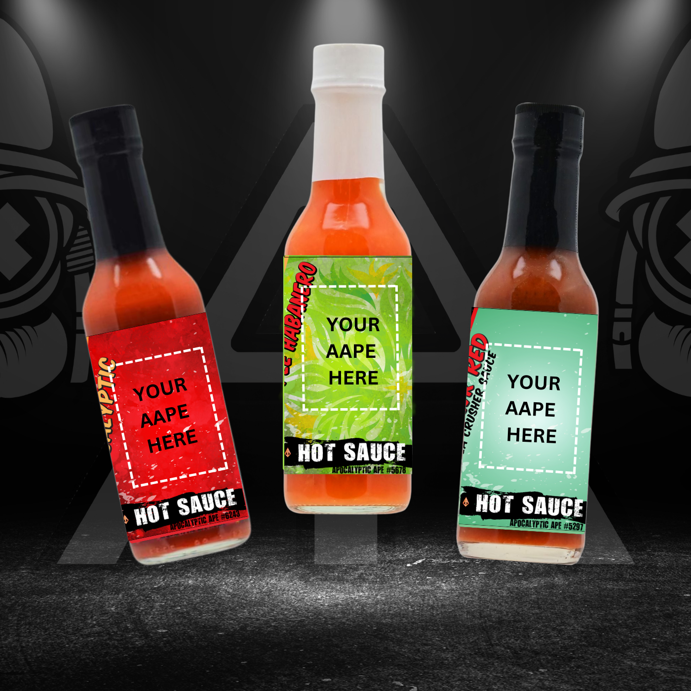 AAPES Custom Hot Sauces