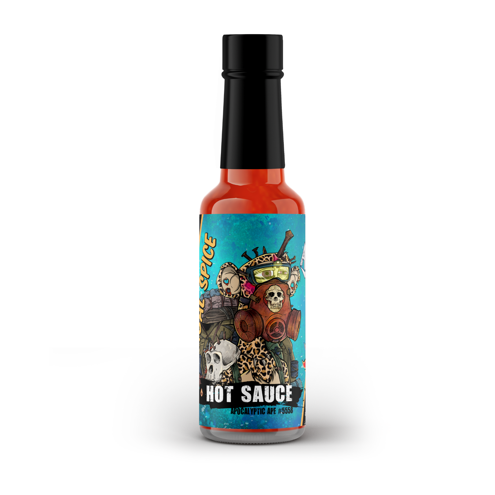 Apocalyptic Ape #5558 Cannibal Spice Hot Sauce