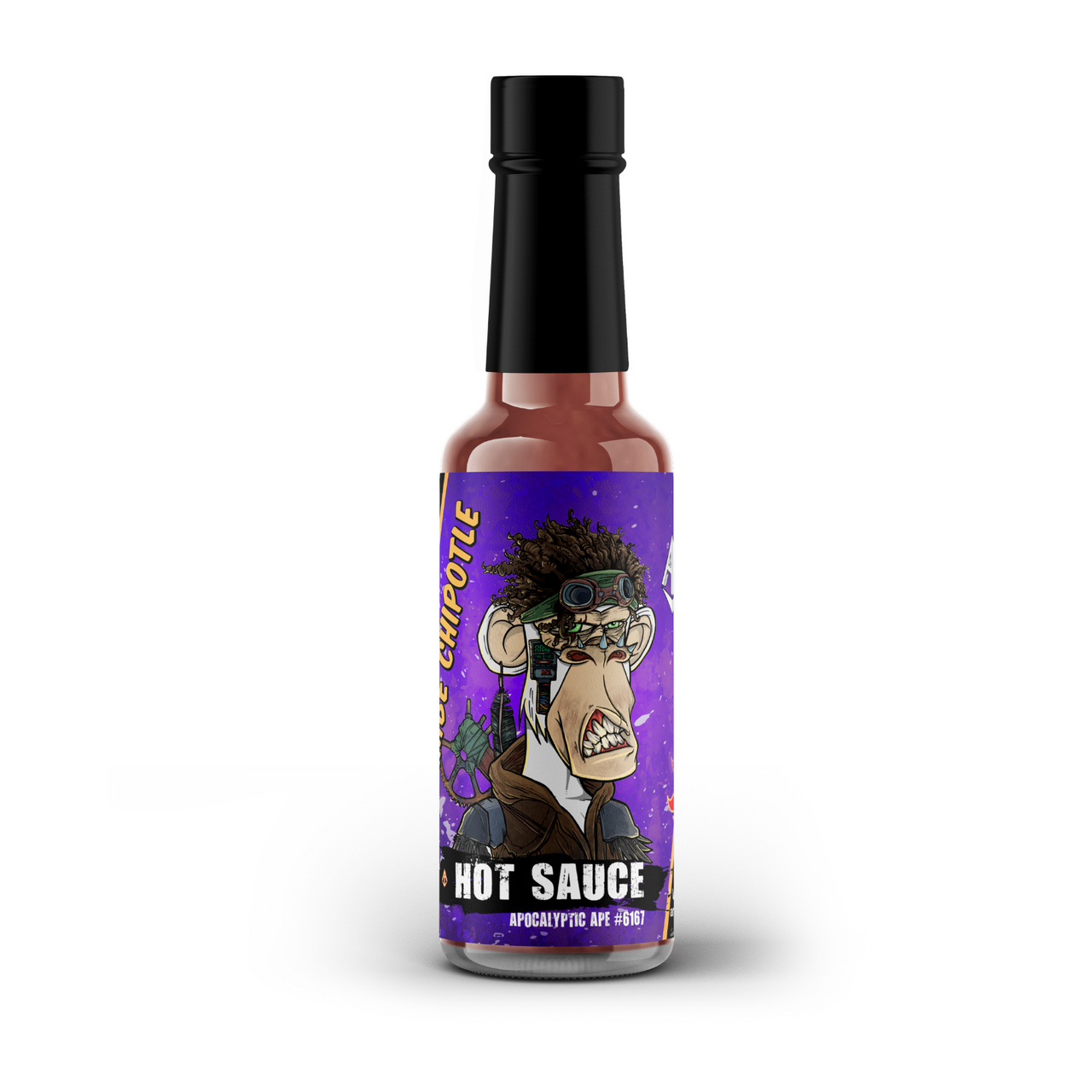 Apocalyptic Ape #6167 Harambe Chipotle Hot Sauce