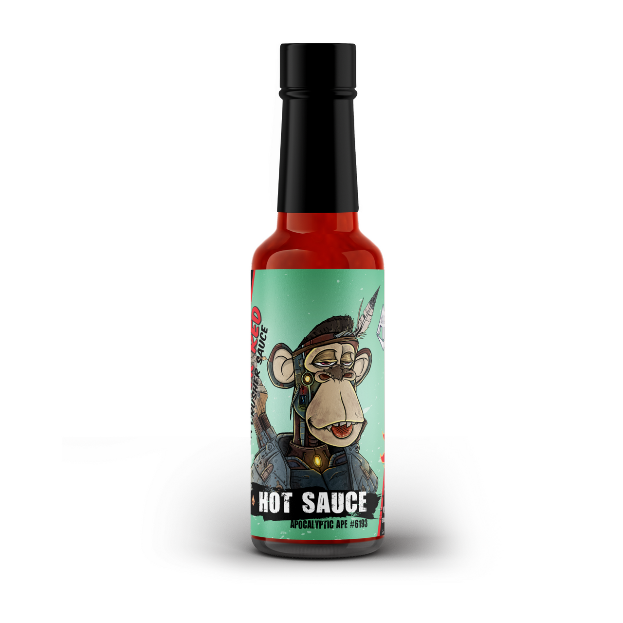 Apocalyptic Ape #6193 Mohawk Red Hot Sauce