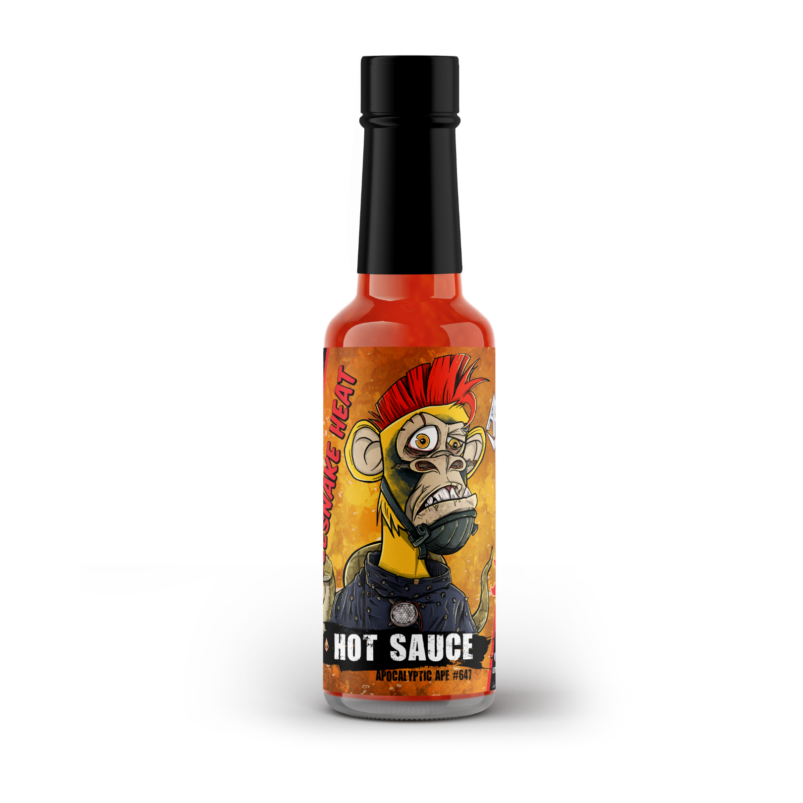 Apocalyptic Ape #647 Rattlesnake Heat Hot Sauce