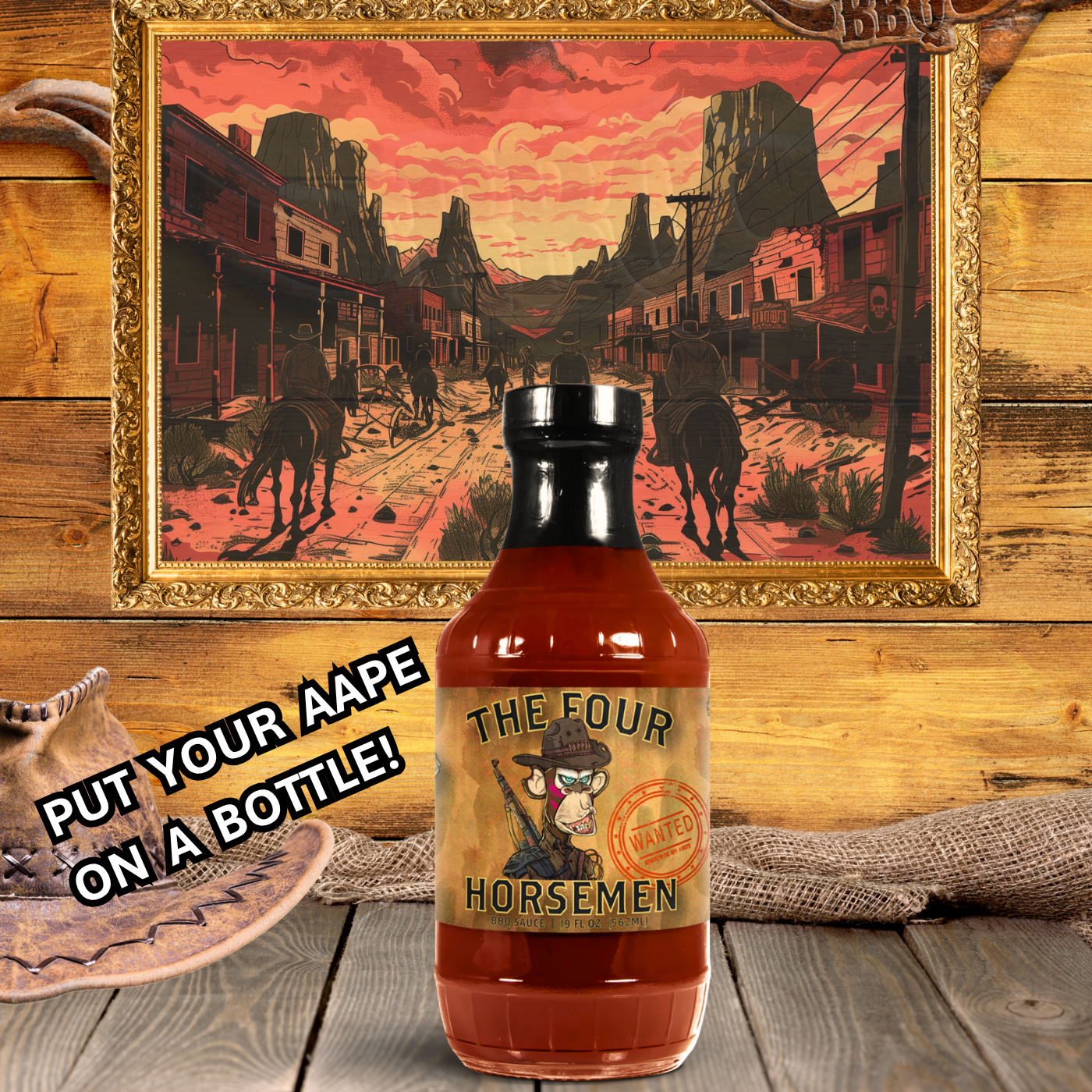 Custom BBQ Sauce - The Four Horsemen