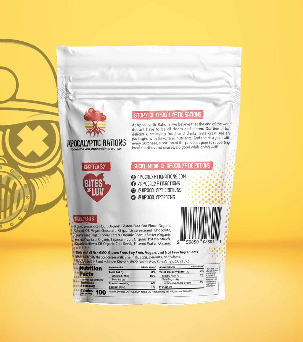 Peanut Butter Raw Cookie Bites - Apocalyptic Queen #521