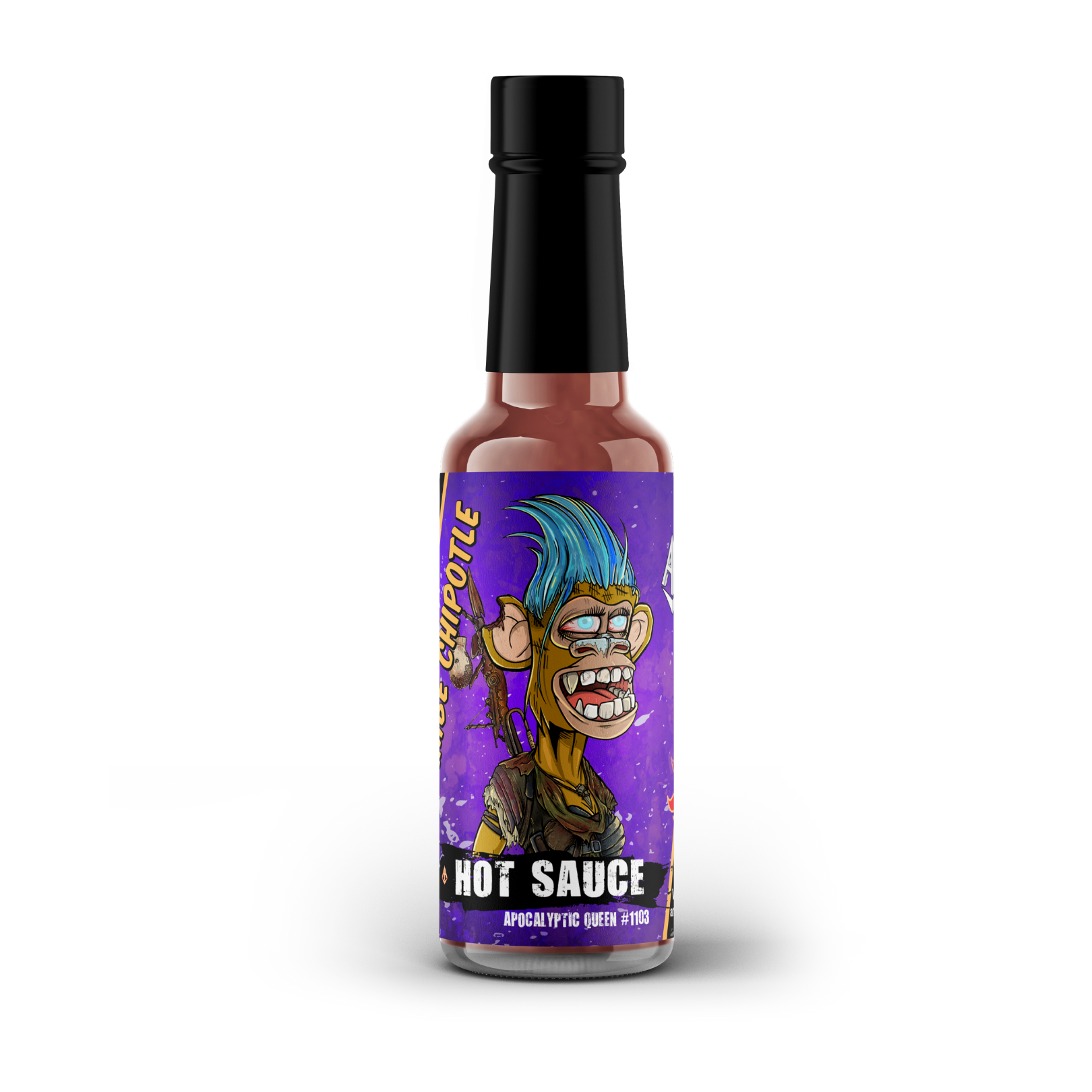 Apocalyptic Queen #1103 Harambe Chipotle Hot Sauce