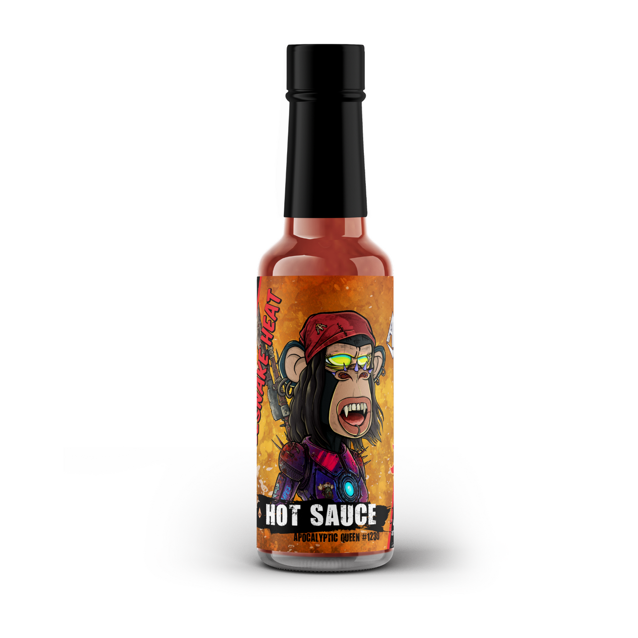 Apocalyptic Queen #1230 Rattlesnake Heat Hot Sauce