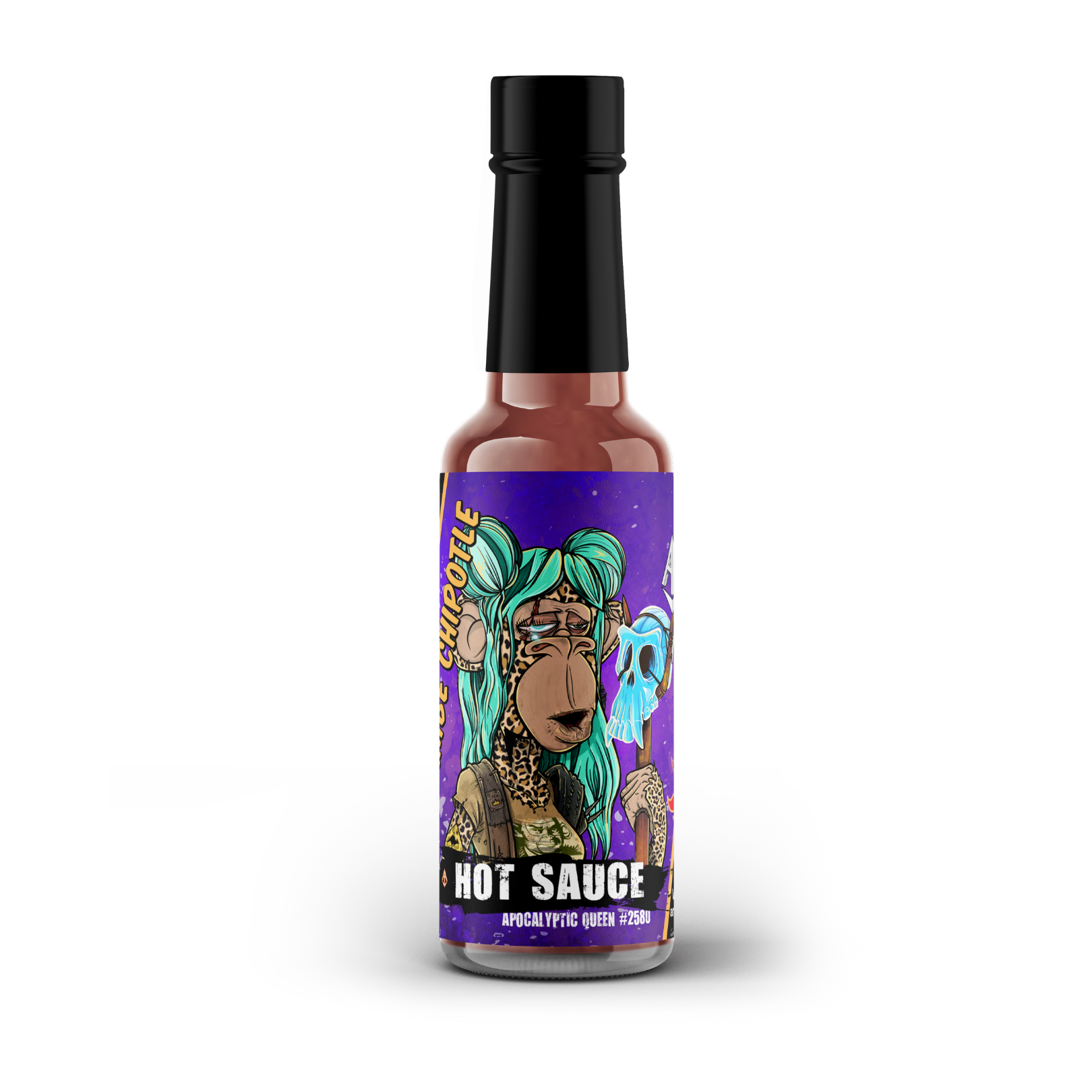 Apocalyptic Queen #2580 Harambe Chipotle Hot Sauce
