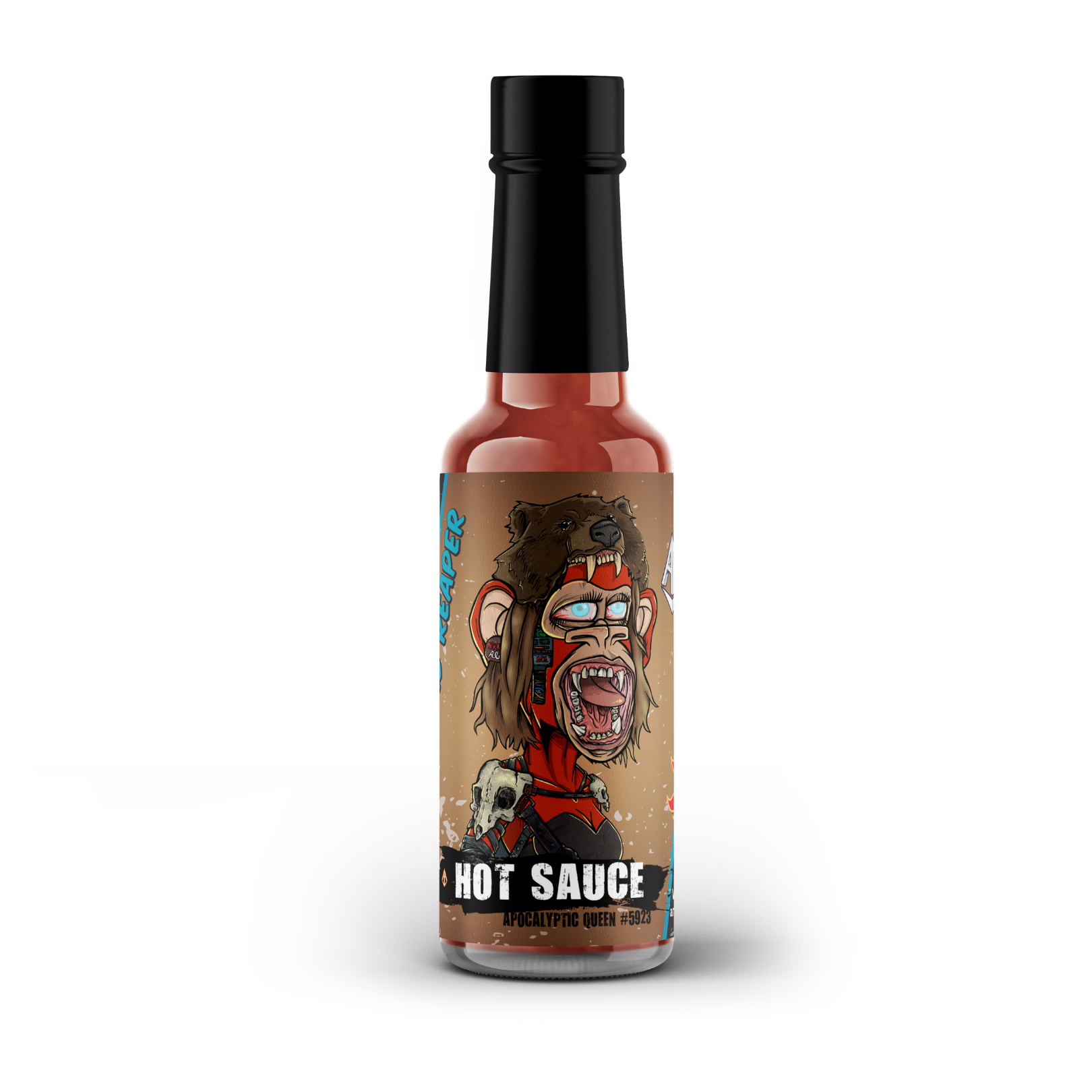 Apocalyptic Queen #5923 Bearhead Reaper Hot Sauce