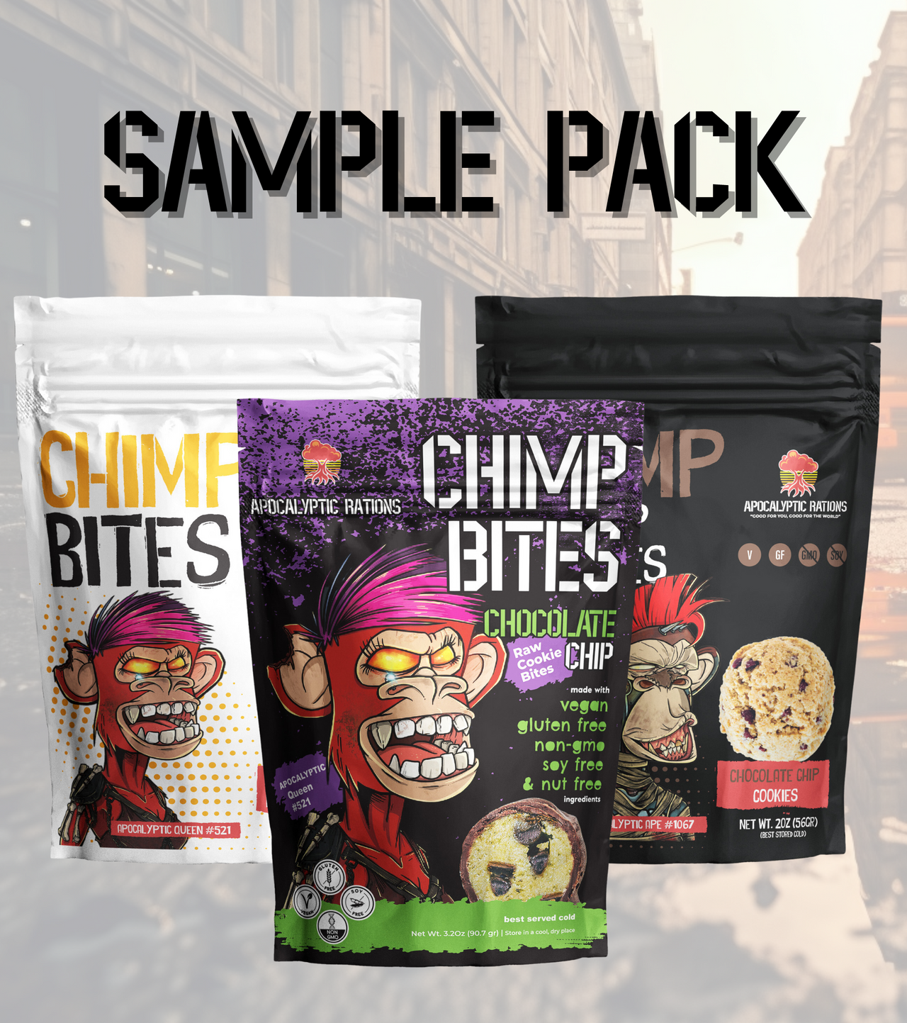 Bites & Cookies Sample Pack