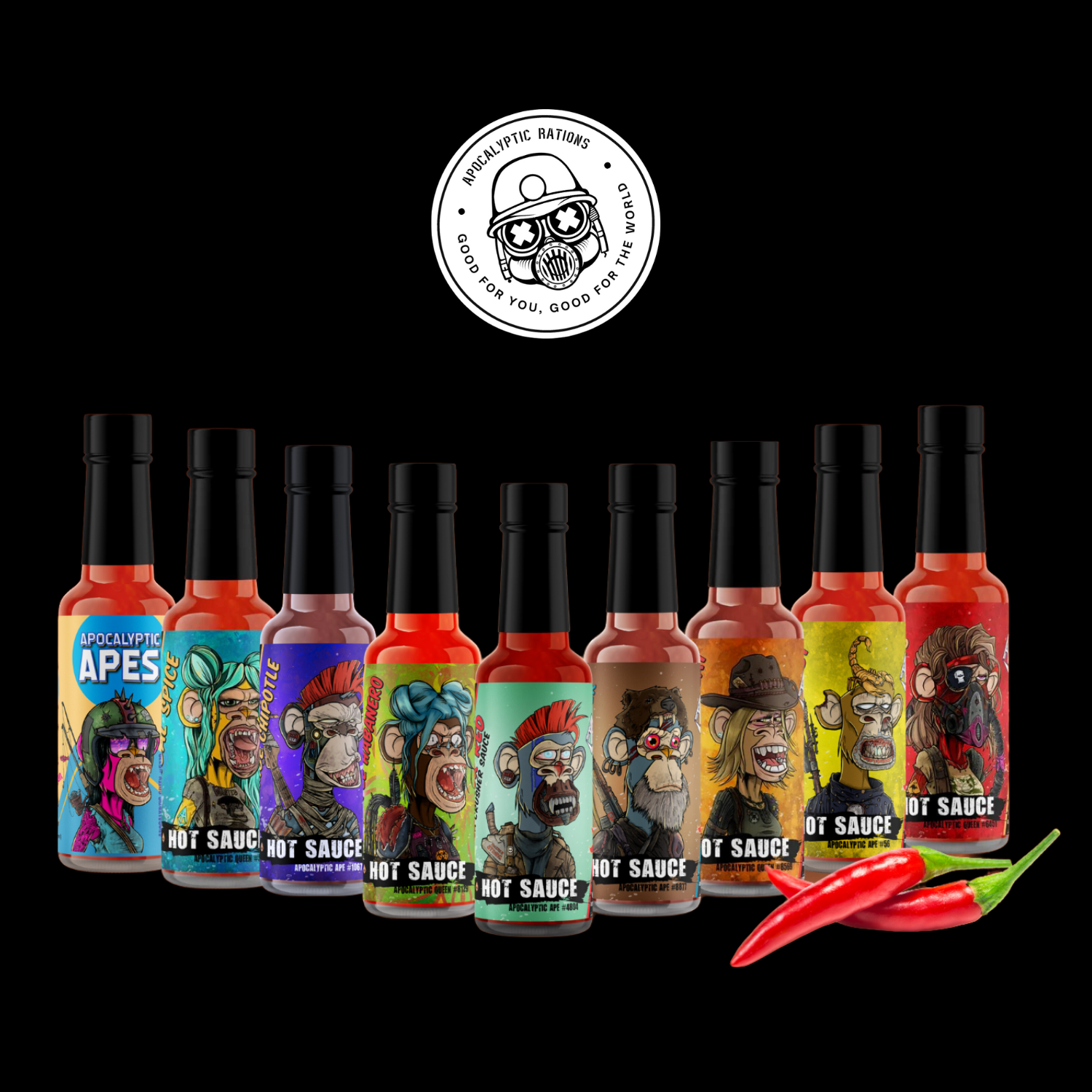 ThrillKicker Hot Sauce Variety Pack