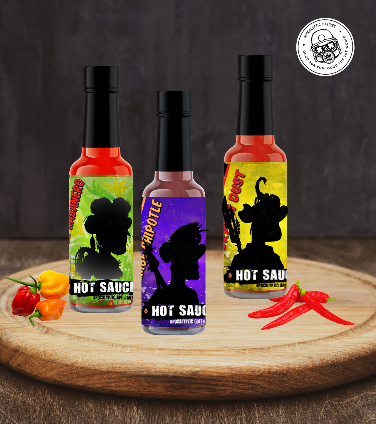 ThrillKicker Hot Sauce Variety Pack