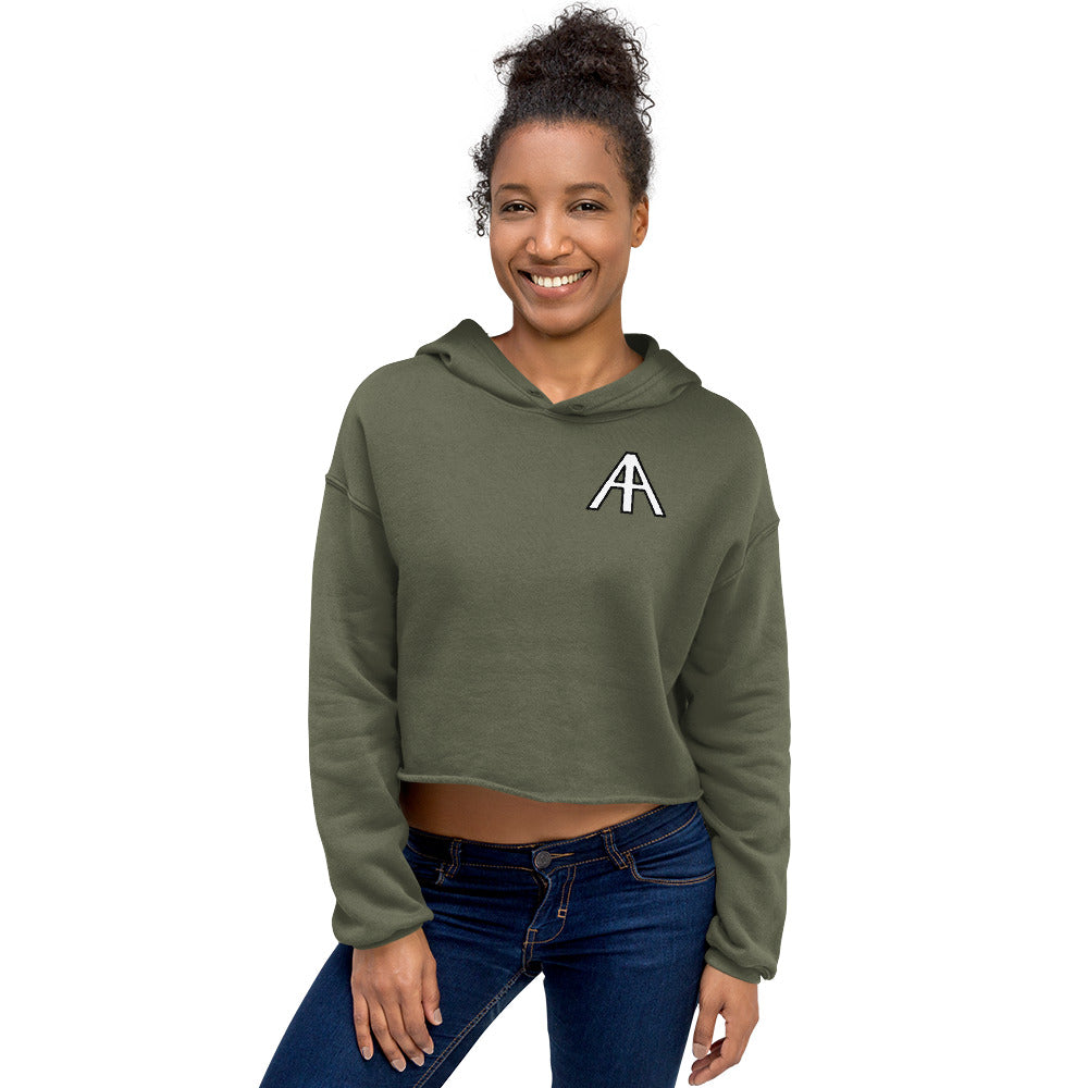 AAPES Custom Women's Crop Hoodie