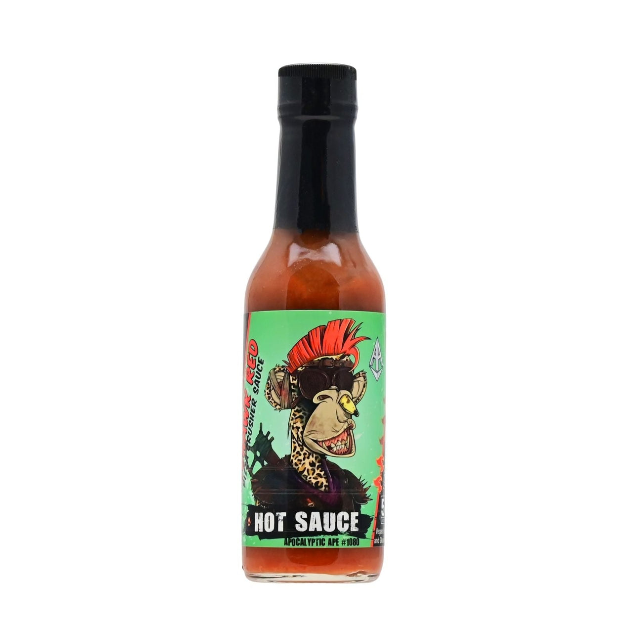 Apocalyptic Ape #1080 Mohawk Red Hot Sauce