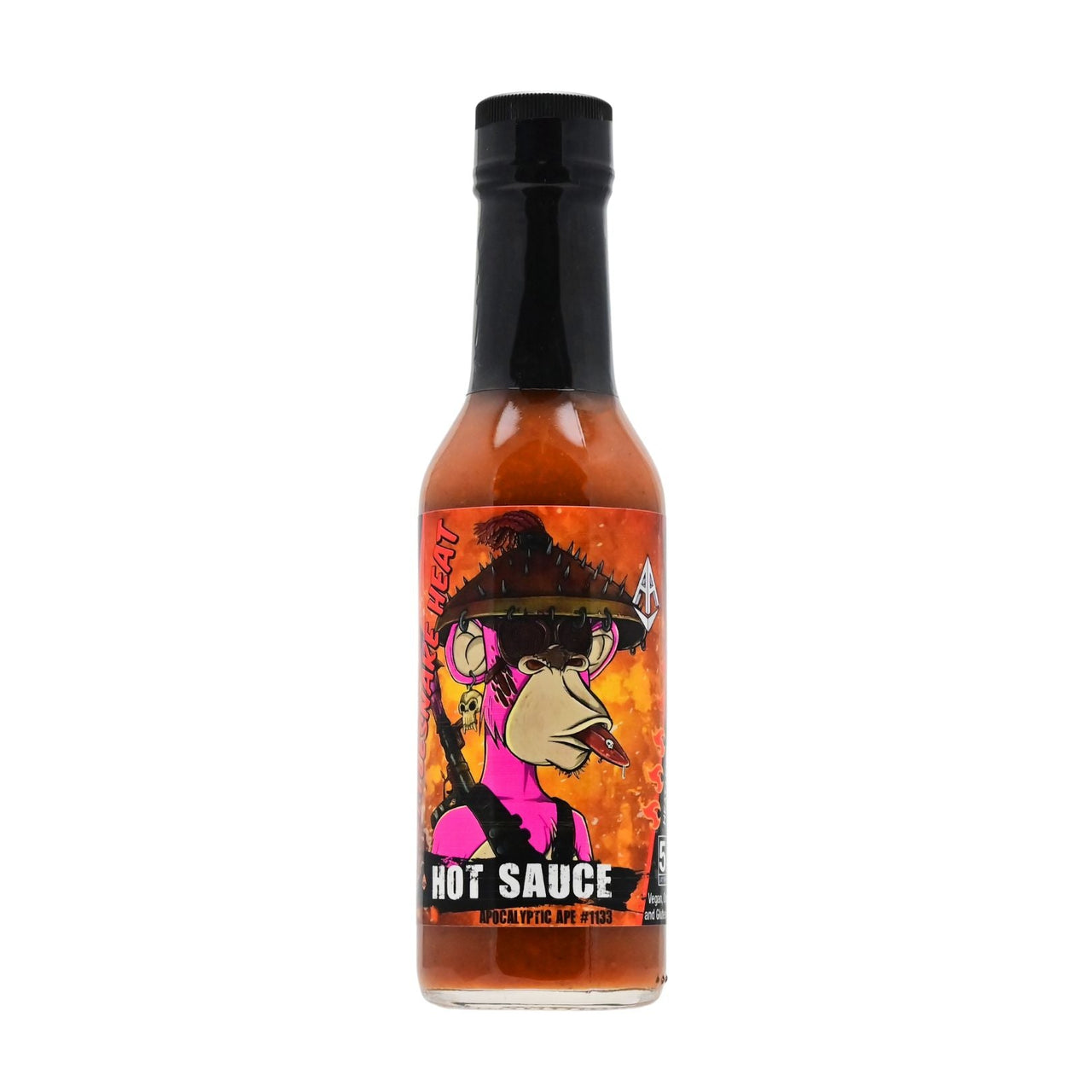 Apocalyptic Ape #1133 Rattlesnake Heat Hot Sauce