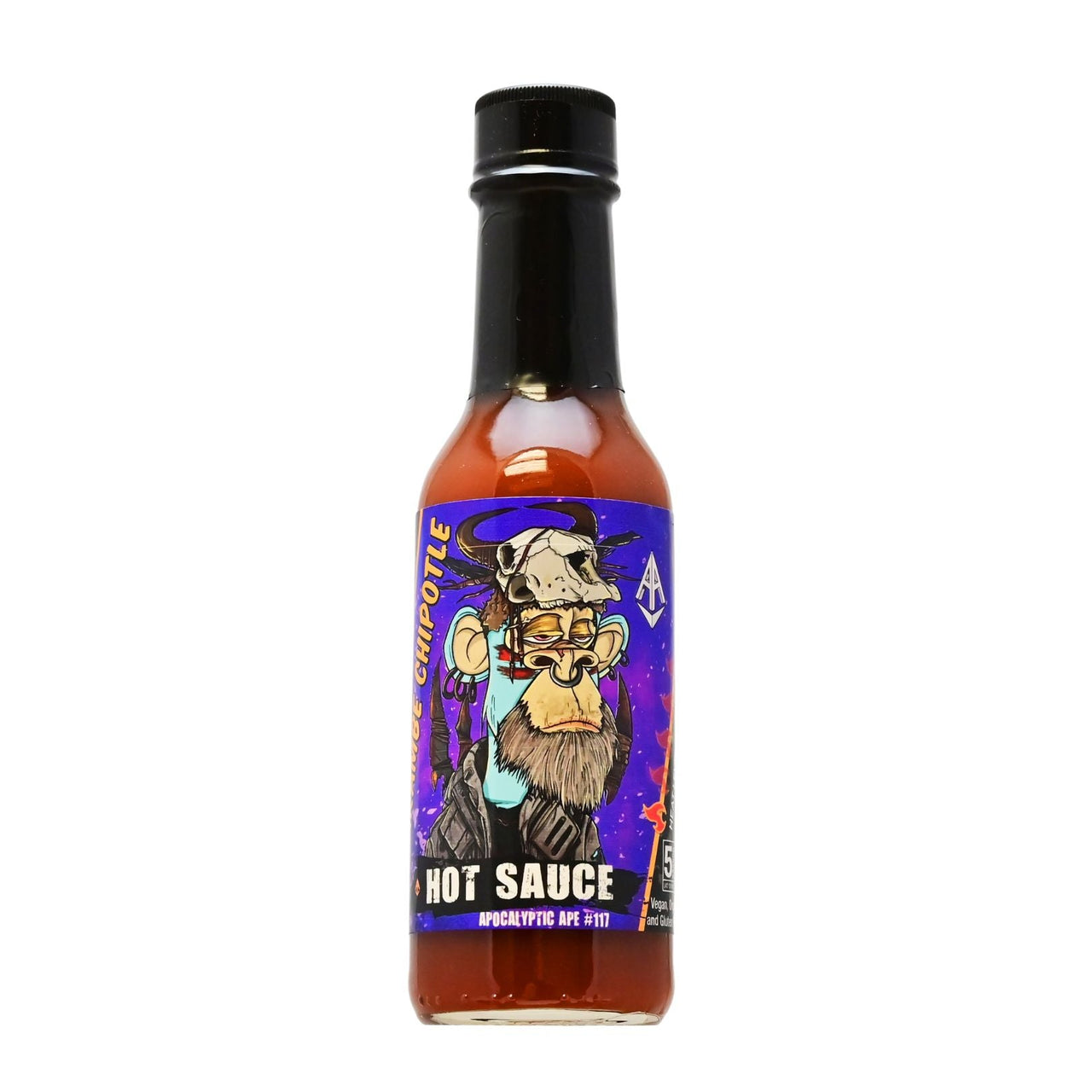 Apocalyptic Ape #117 Harambe Chipotle Hot Sauce