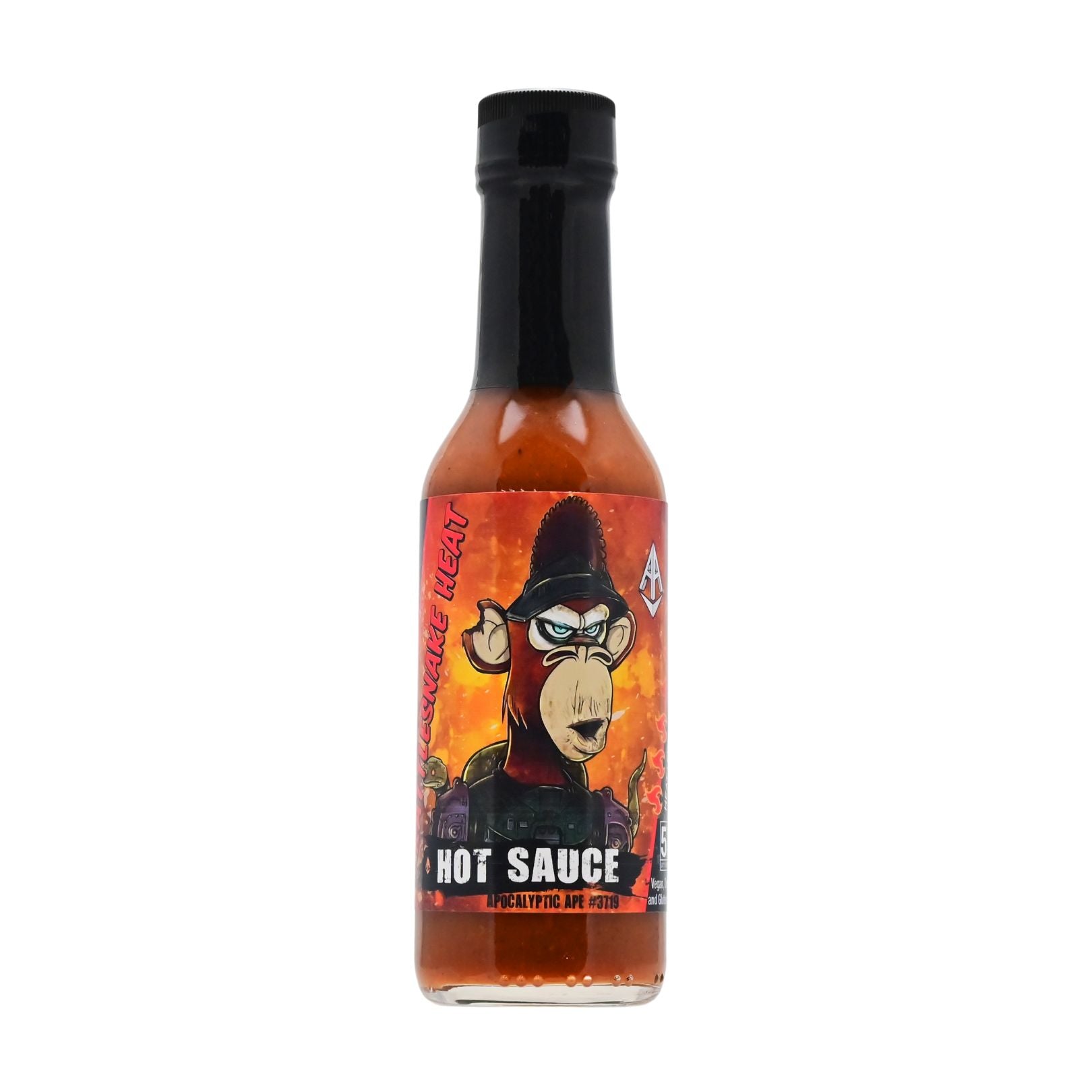 Apocalyptic Ape #3719 Rattlesnake Heat Hot Sauce