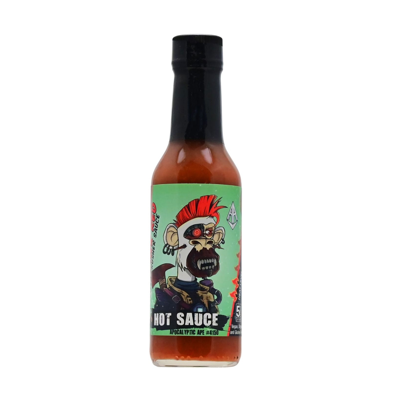 Apocalyptic Ape #4150 Mohawk Red Hot Sauce