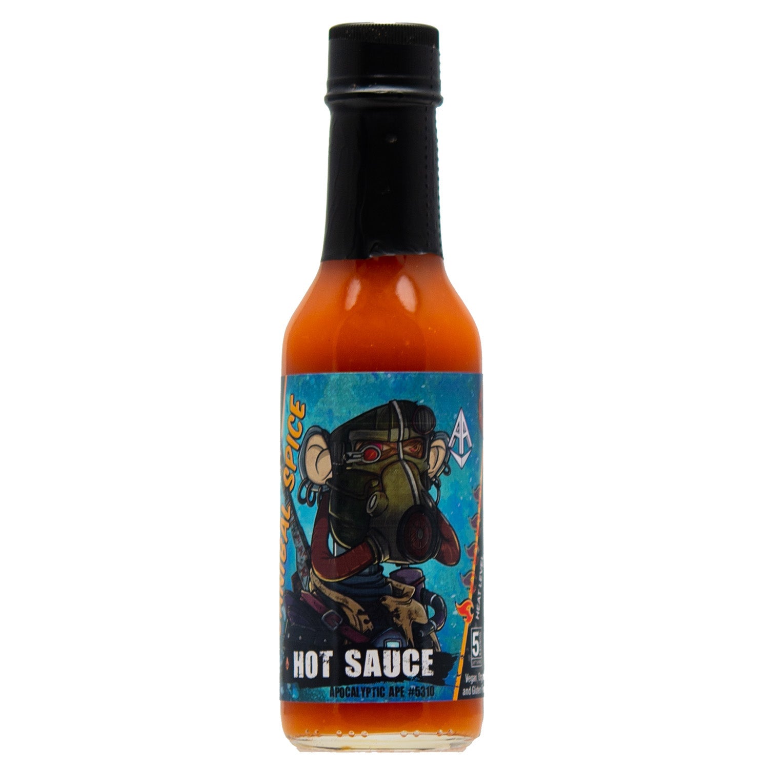 Apocalyptic Ape #5310 Cannibal Spice Hot Sauce