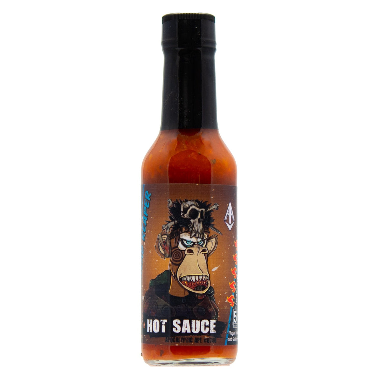 Apocalyptic Ape #6748 Bearhead Reaper Hot Sauce