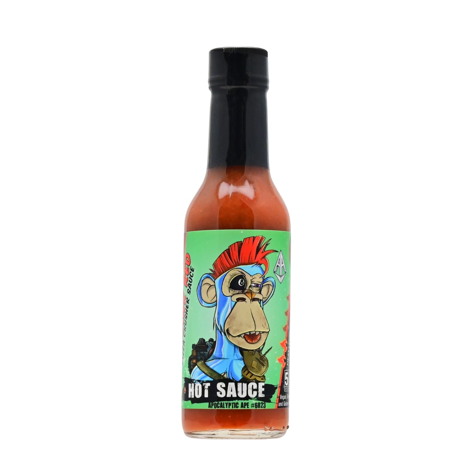 Apocalyptic Ape #6823 Mohawk Red Hot Sauce