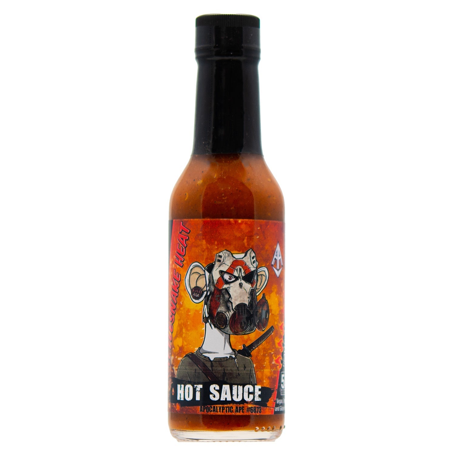 Apocalyptic Ape #6873 Rattlesnake Heat Hot Sauce