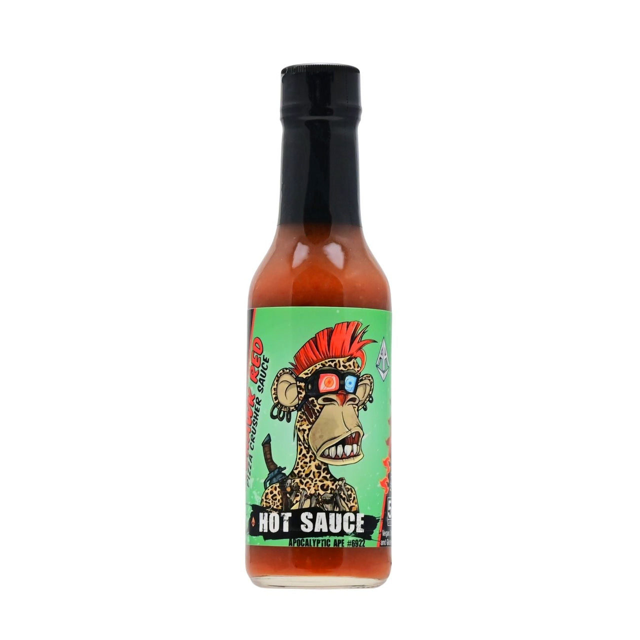 Apocalyptic Ape #6922 Mohawk Red Hot Sauce