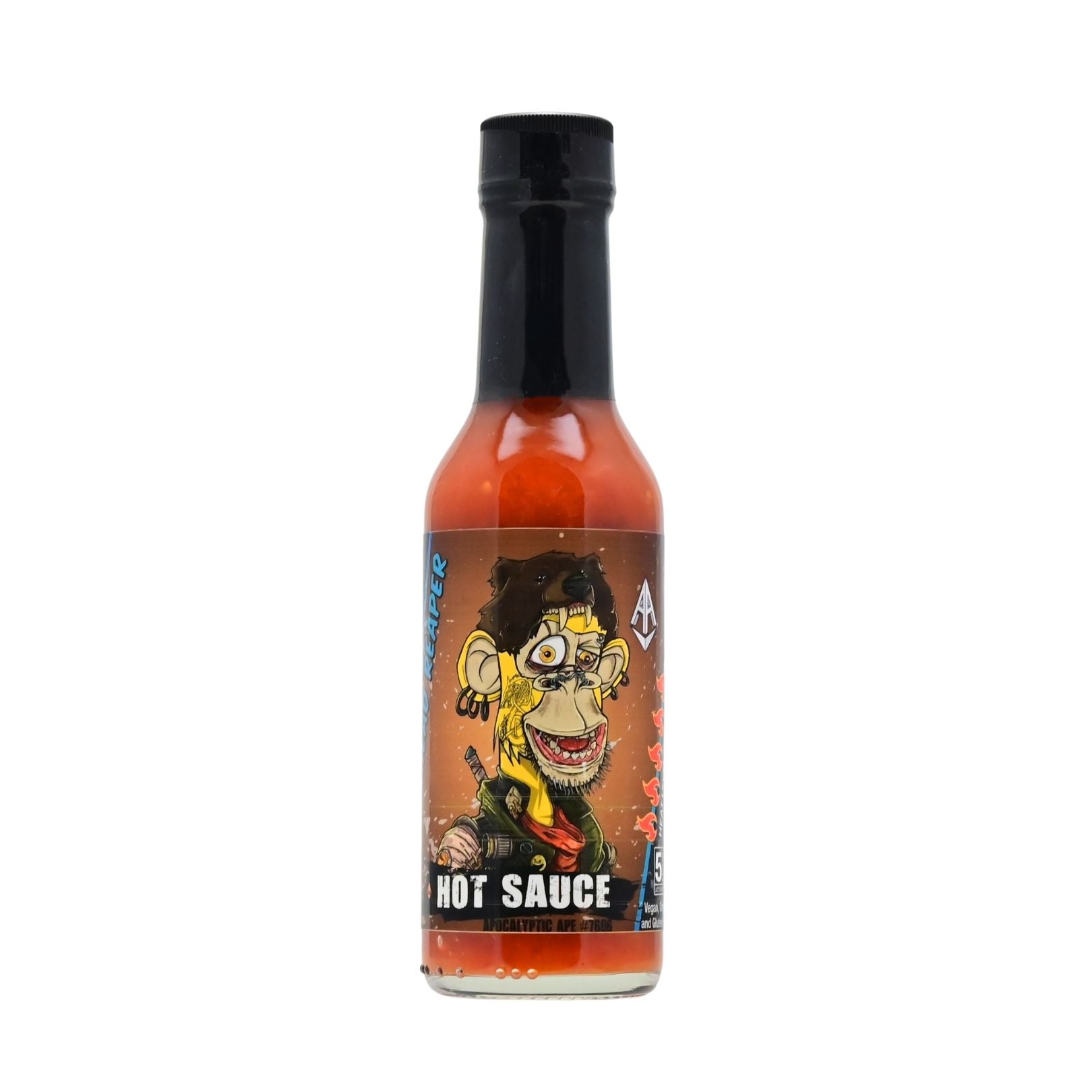 Apocalyptic Ape #7606 Bearhead Reaper Hot Sauce