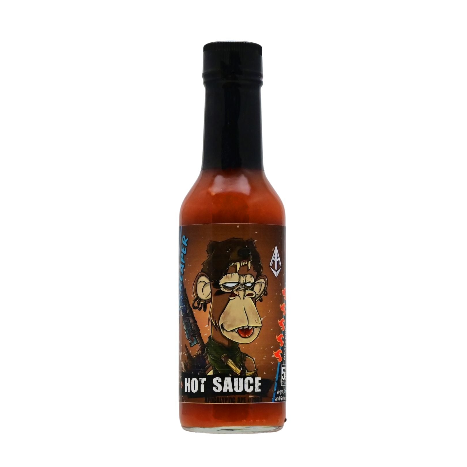 Apocalyptic Ape #7893 Bearhead Reaper Hot Sauce