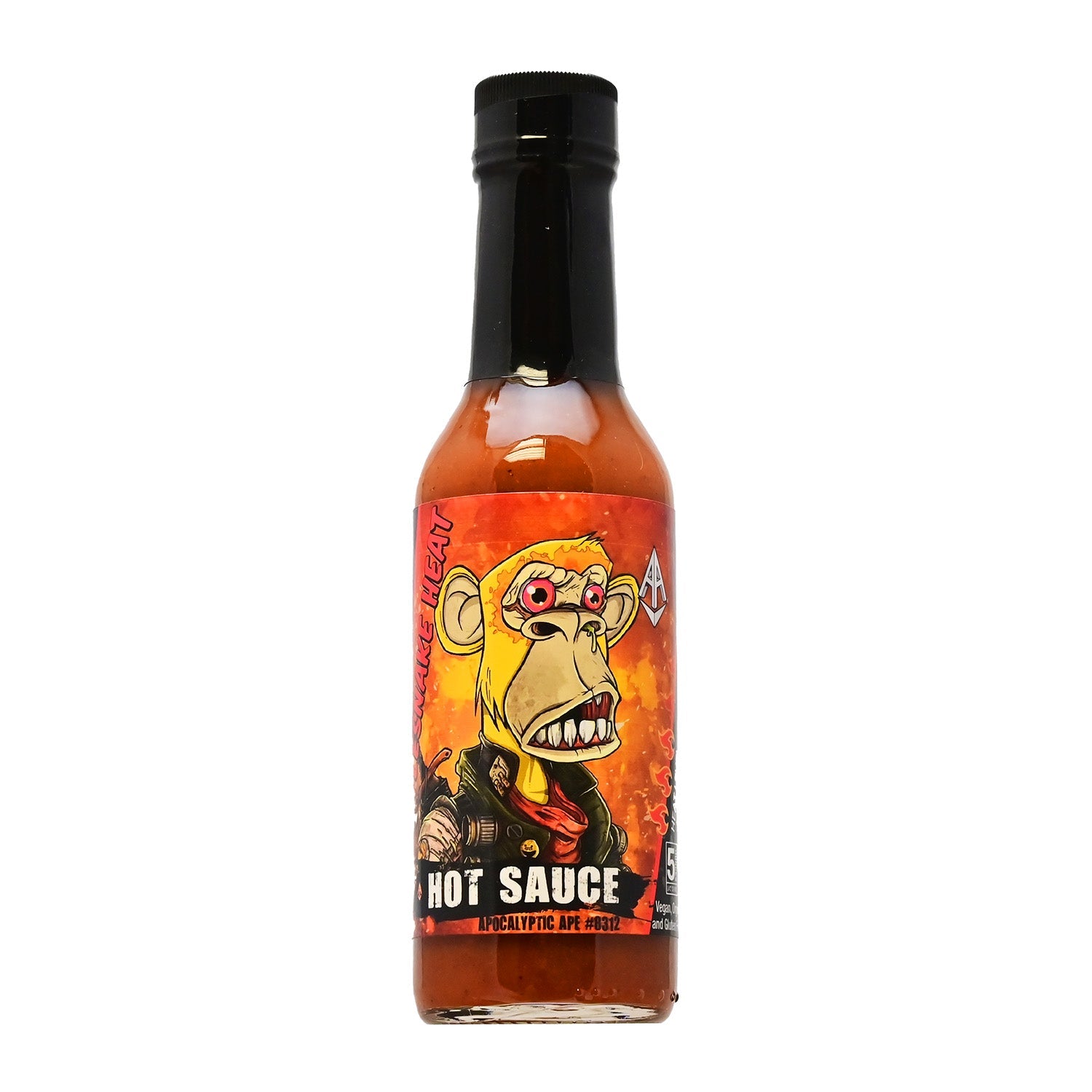 Apocalyptic Ape #8312 Rattlesnake Heat Hot Sauce