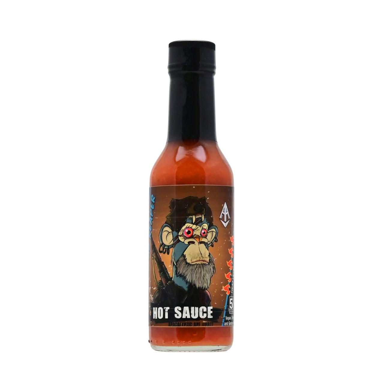 Apocalyptic Ape #8877 Bearhead Reaper Hot Sauce