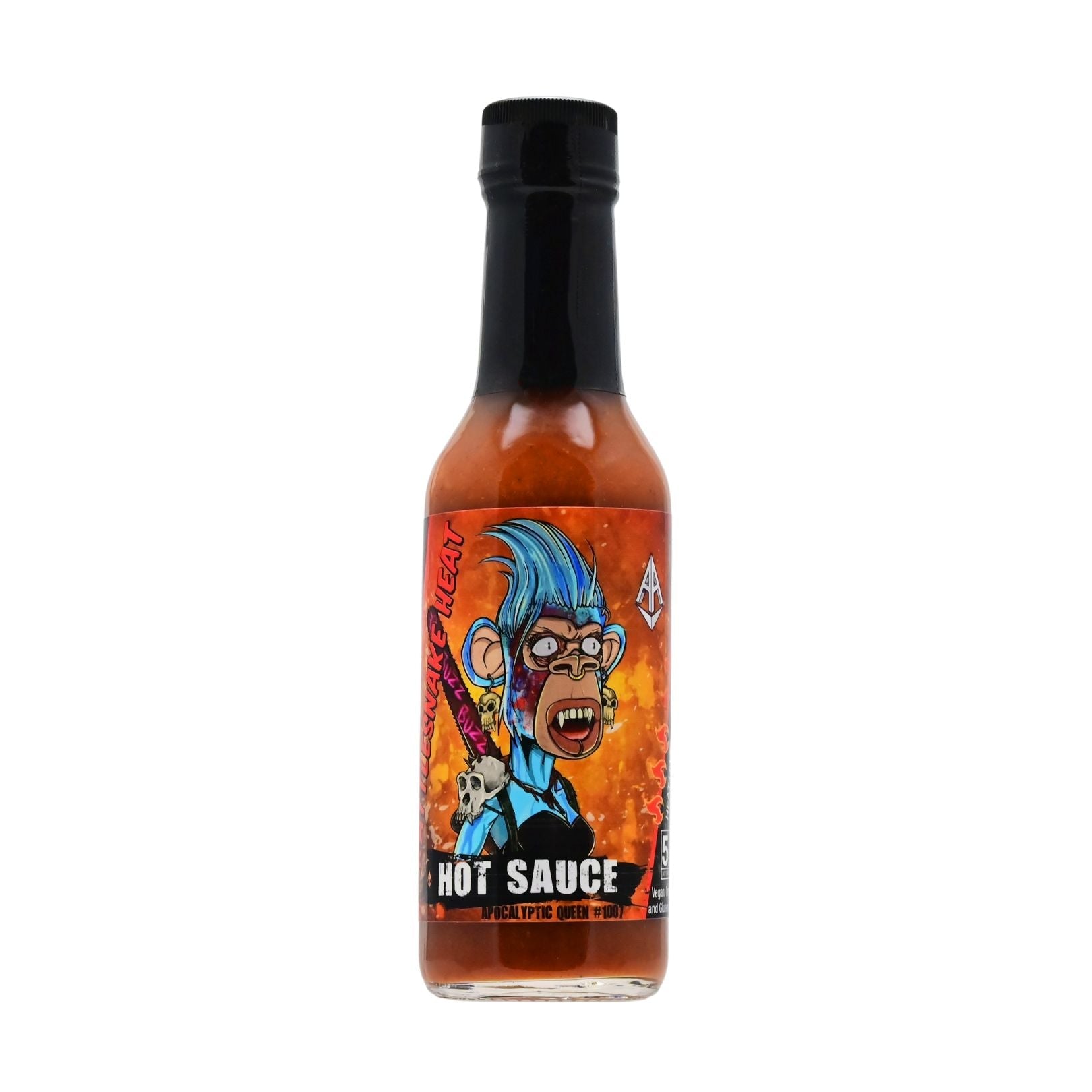 Apocalyptic Queen #1007 Rattlesnake Heat Hot Sauce