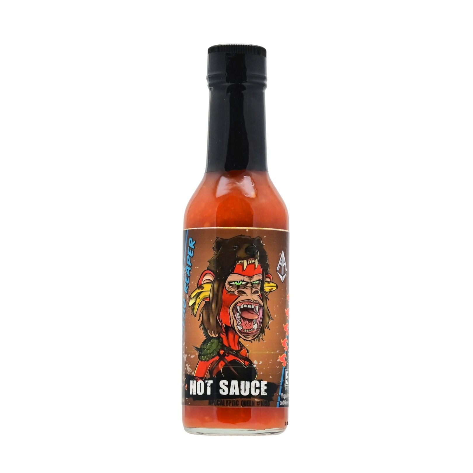 Apocalyptic Queen #1096 Bearhead Reaper Hot Sauce