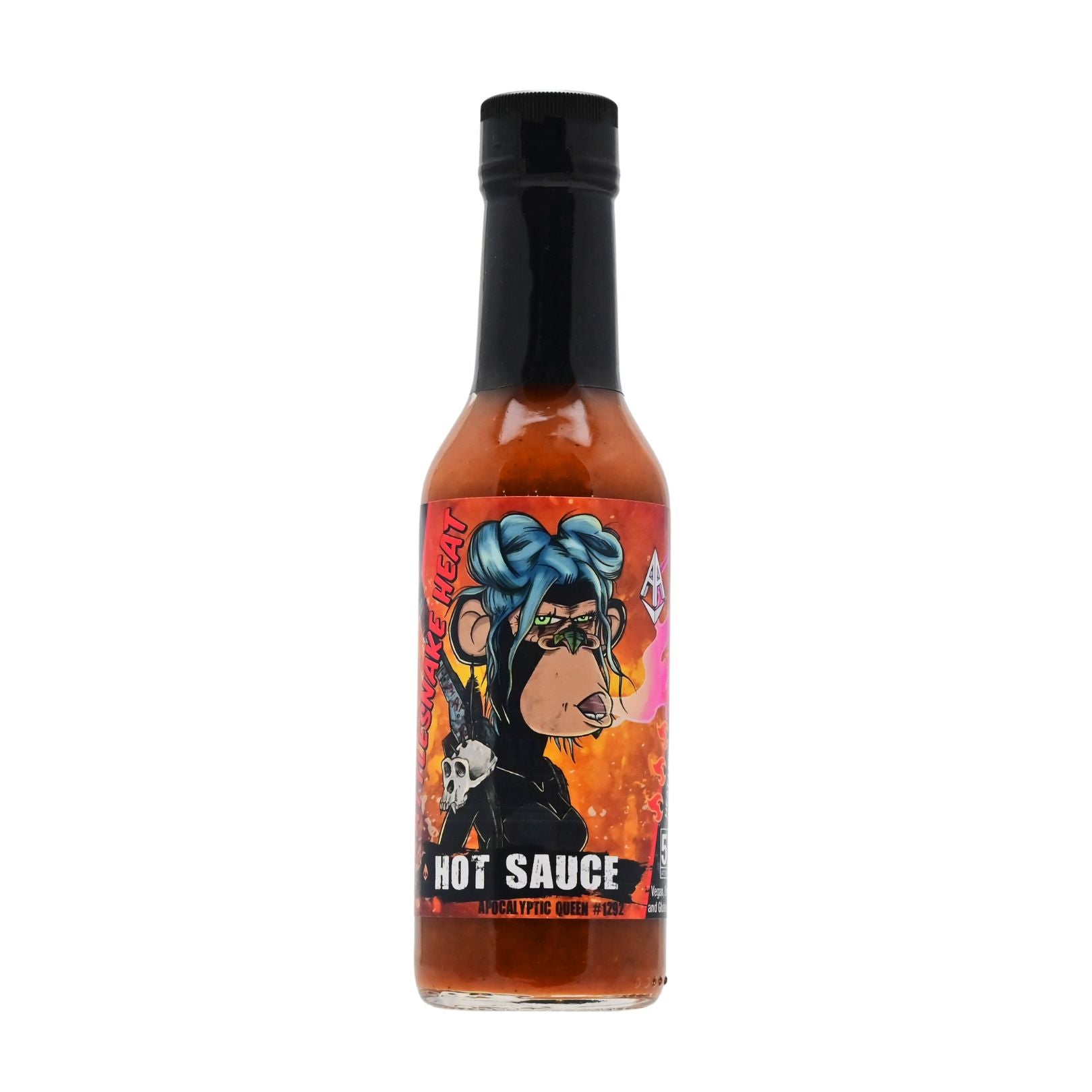 Apocalyptic Queen #1292 Rattlesnake Heat Hot Sauce