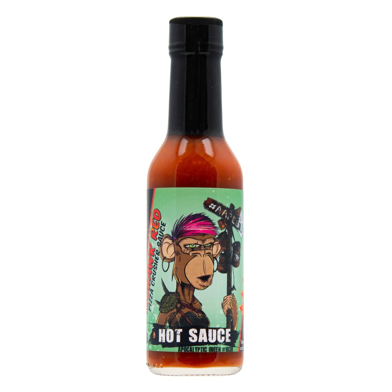 Apocalyptic Queen #1638 Mohawk Red Hot Sauce