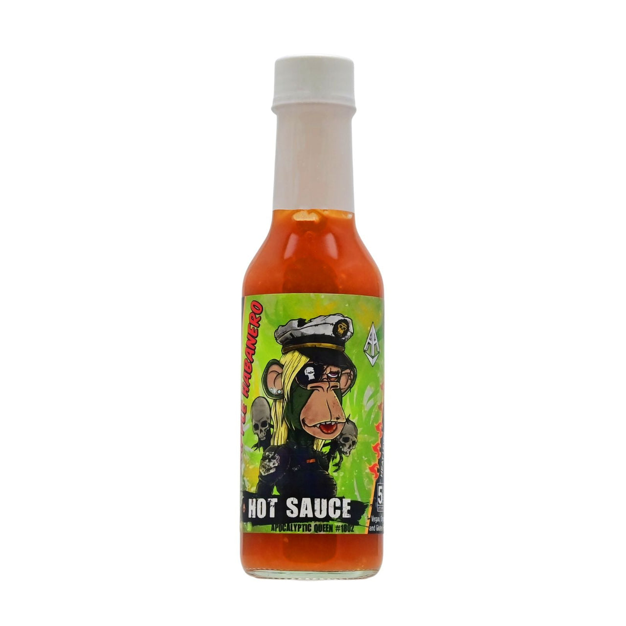 Apocalyptic Queen #1802 Pineapple Habanero Hot Sauce