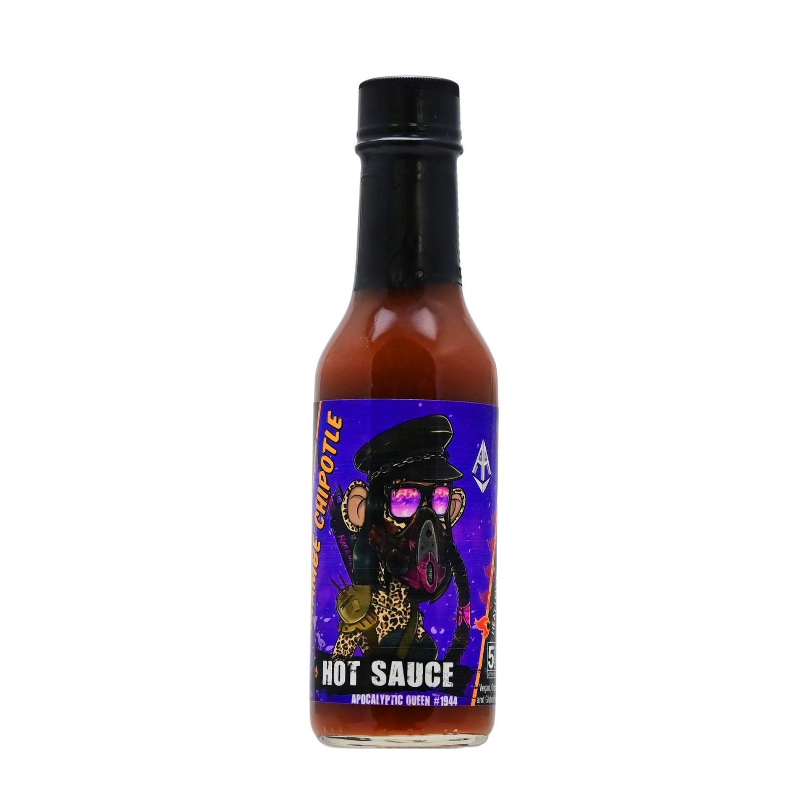 Apocalyptic Queen #1944 Harambe Chipotle Hot Sauce