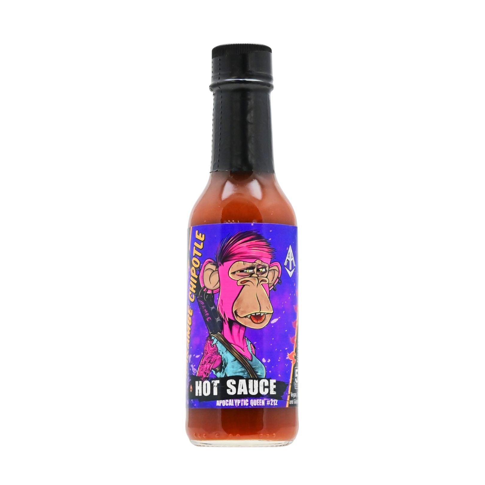 Apocalyptic Queen #212 Harambe Chipotle Hot Sauce