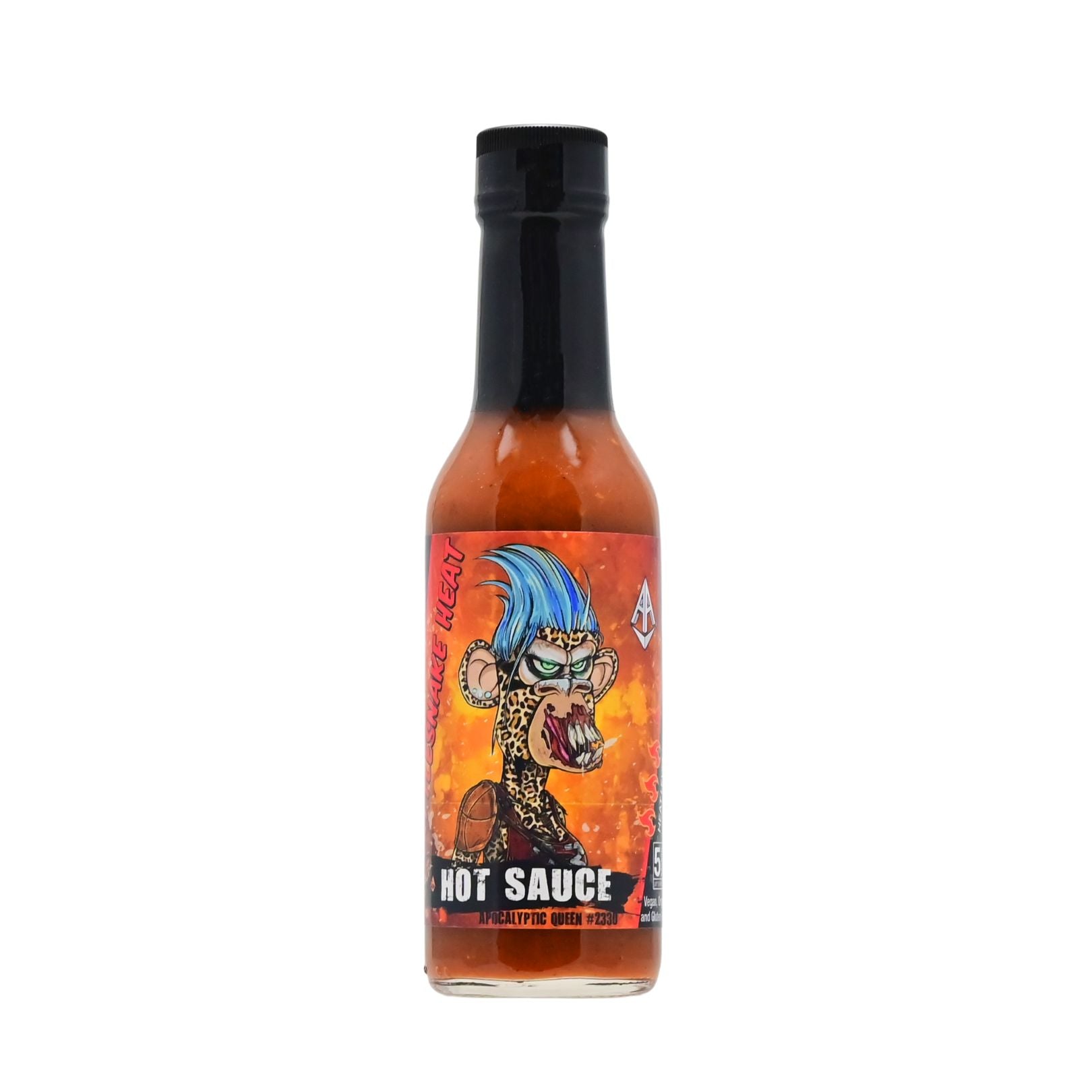 Apocalyptic Queen #2330 Rattlesnake Heat Hot Sauce