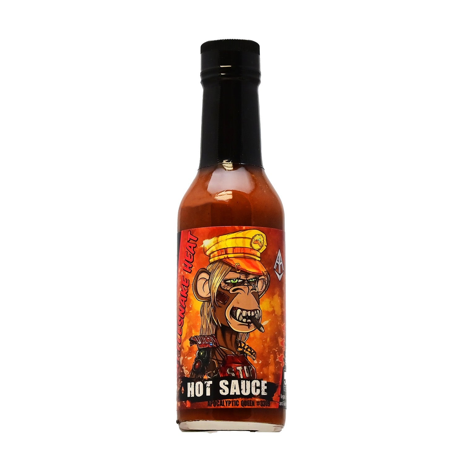 Apocalyptic Queen #3309 Rattlesnake Heat Hot Sauce