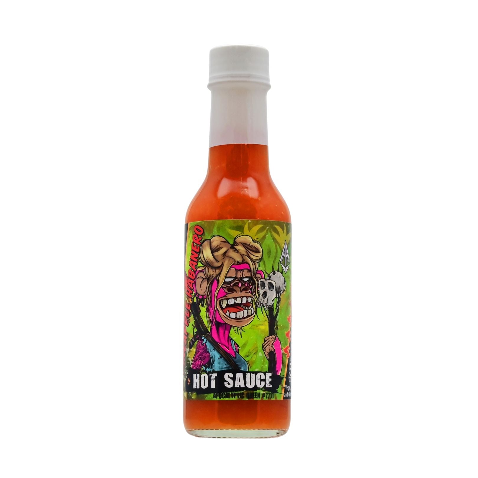 Apocalyptic Queen #7711 Pineapple Habanero Hot Sauce