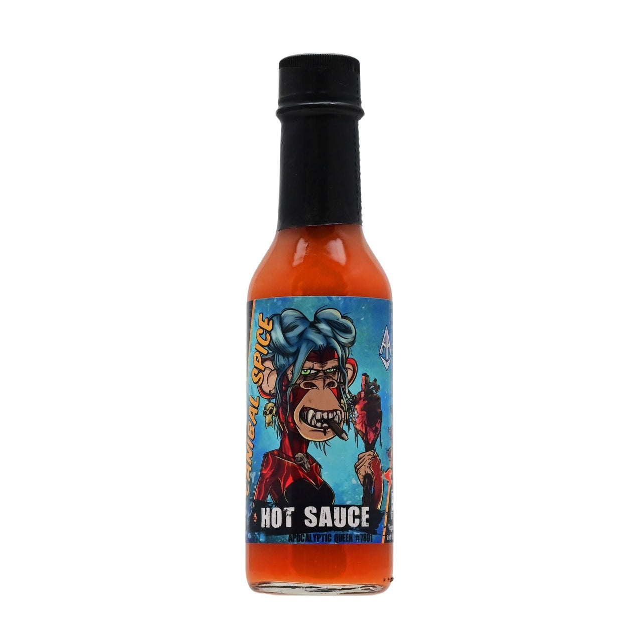 Apocalyptic Queen #7891 Cannibal Spice Hot Sauce