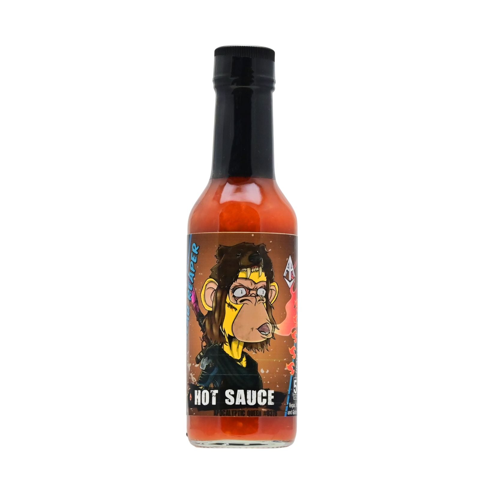 Apocalyptic Queen #8376 Bearhead Reaper Hot Sauce